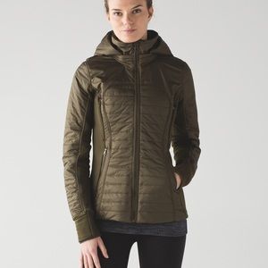 NWT Lululemon Fatigue Green First Mile Jacket 6